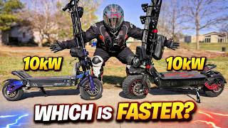 Which of These "10,000 Watt" Scooters is Faster?