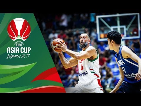 Lebanon v Korea - Full Game - FIBA Asia Cup 2017