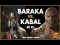 KABAL VS BARAKA KOMBAT LEAGUE SET BUFF BARAKA MK11 ULTIMATE 4K PS5
