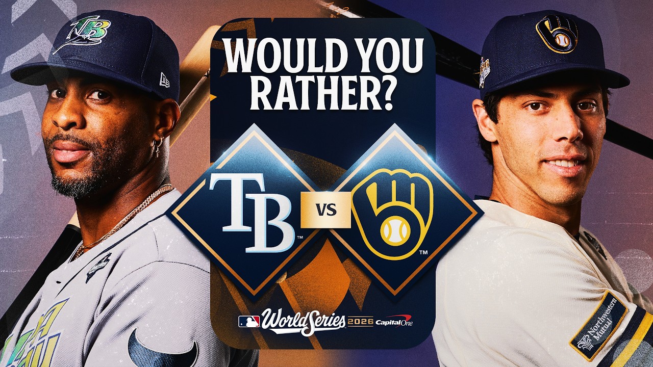 Rays vs. Brewers: Who has the edge in the World Series? 🤔