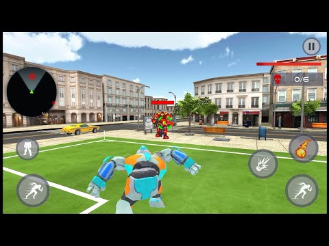 Gorilla Robot Car Robot Games - Android Gameplay #2