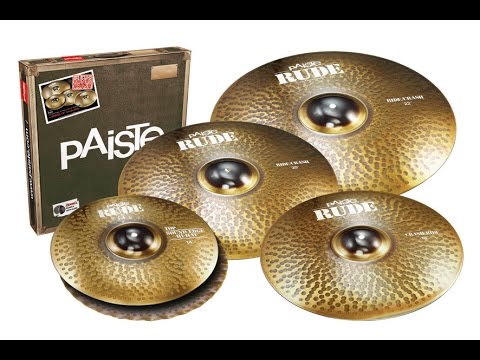 Paiste RUDE - Big Sound Promo Set