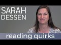 Author Sarah Dessen on writing in an office, magazines, and bookstores | Author Shorts Video