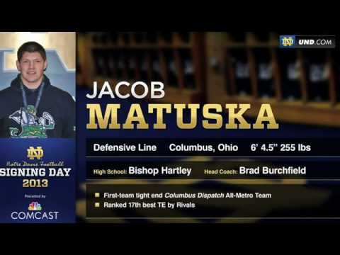 Jacob Matuska – 2013 Notre Dame Football Signee