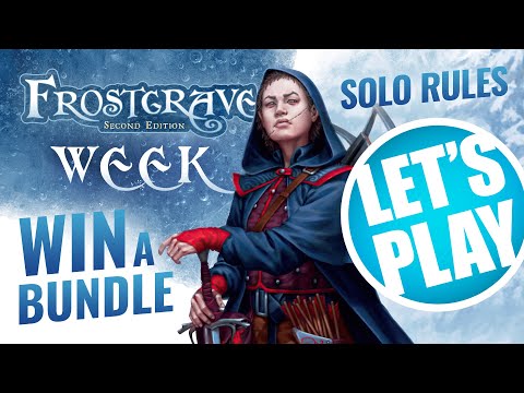 Let's Play: Frostgrave - Solo Battle Report (2nd Edition) #FrostgraveWeekOTT