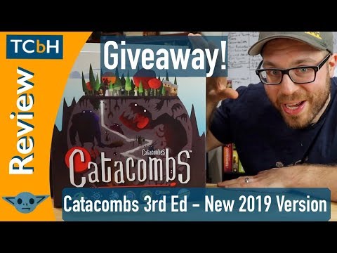 New Catacombs 3rd Edition 2019 Retail Version + Giveaway - The Cardboard Herald