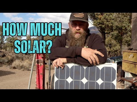 How Much Solar Will You Need To Live Off Grid?