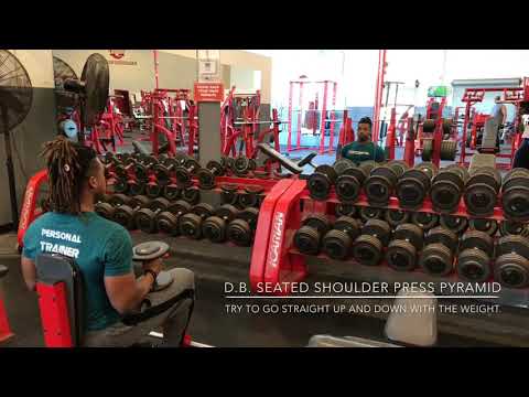 (MOP2) SEATED SHOULDER PRESS PYRAMID