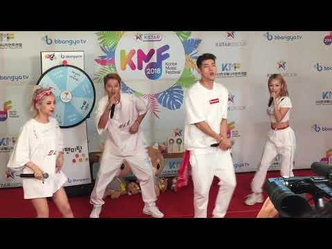 180802 카드(KARD)  2018 KMF 직캠 Fancam