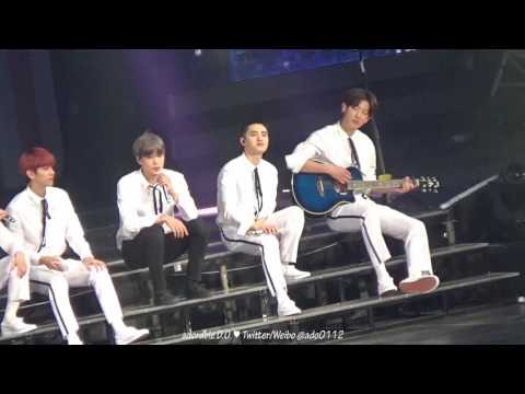 161126 Acoustic Version (D.O. 디오 focus with Chanyeol, KAI & Baekhyun) @ EXO'rdium in Taipei