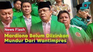 Plt Ketum PPP Belum Diizinkan Jokowi Mundur dari Wantimpres