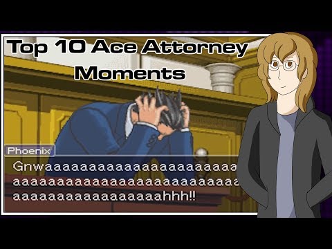 Top 10 Ace Attorney Moments - Turnabout Robin Video