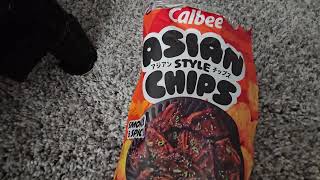 Korean-Style Spicy BBQ Calbee Asian Style Potato Chips