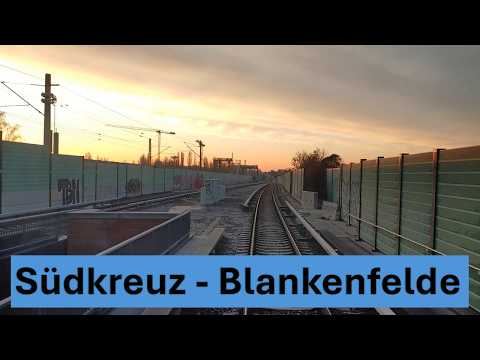 Führerstandsmitfahrt S-Bahn Berlin: S2 Südkreuz - Blankenfelde