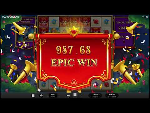 Plunderland Slot Game with Feature Buy Option