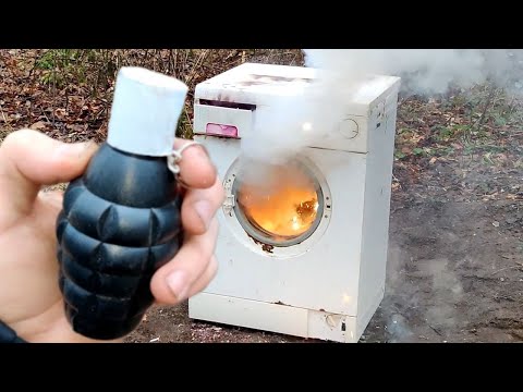 💣 BIG FIRECRACKERS vs WASHING MACHINE 💣 Test powerful firecracker part 3