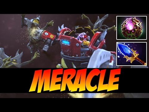 Meracle Plays Timbersaw - 8000 MMR - Dota 2
