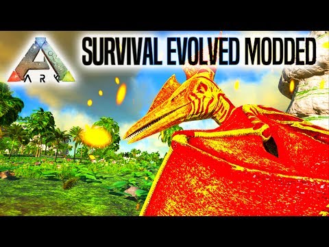 EN ALPHA PTERANODON! - ARK Survival Evolved Dansk (Modded Ark Eternal) Ep 3