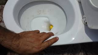 Como destapar un inodoro  de forma definitiva