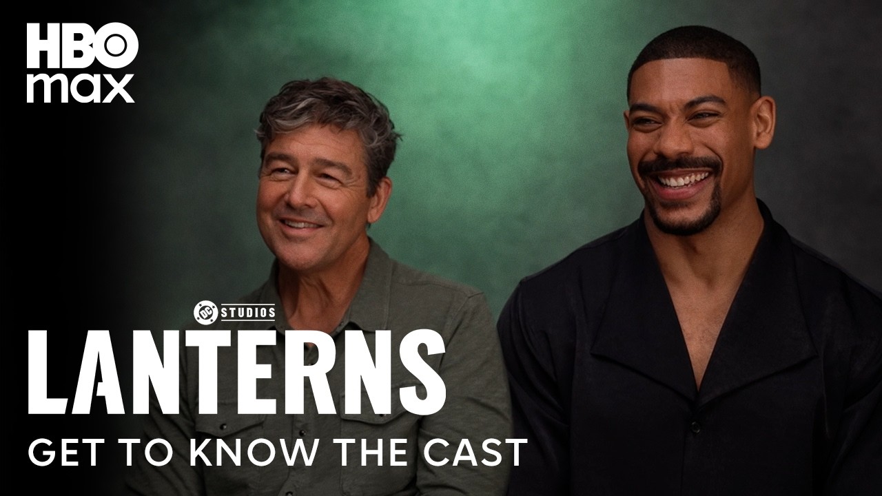 Lanterns | Kyle Chandler & Aaron Pierre Share Their Favorite Curse Words | HBO Max