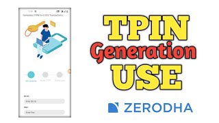 CDSL Tpin generation and How to use Tpin in Malayalam tutorial.| Zerodha