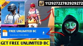 How To Get Free 5000 BC In Pubg Mobile Lite || Free BC || Get Free Winner Pass In Pubg