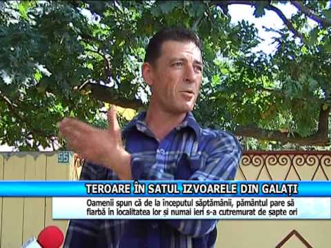 TEROARE IN SATUL IZVOARELE DIN GALATI