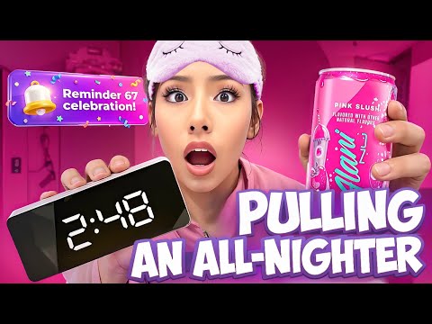 Pulling an ALL-NIGHTER on Christmas Break *chaotic*