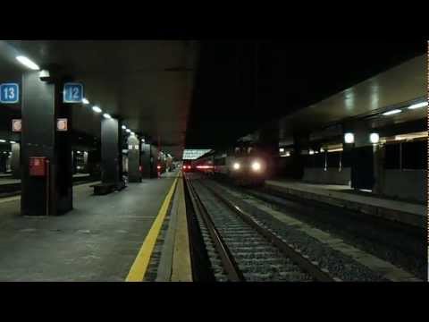 E656.082 in partenza con l' ICN 1959 Roma Termini - Siracusa/Palermo Centrale