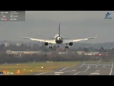 LIVE Plane Spotting ✈️ Birmingham Airport BHX 14th Jan 2025