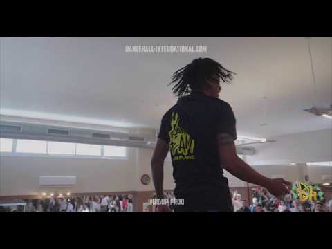DANCEHALL INTERNATIONAL EUROPE 2019 | DANCEHALL WORKSHOP - CHIN FLAME TEAM