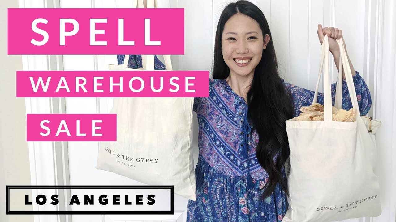 Spell and the Gypsy Warehouse Sale in Los Angeles