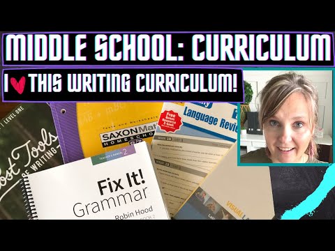 MIDDLE SCHOOL CURRICULUM: Lost Tools of Writing, IEW, Compass Classroom, Saxon