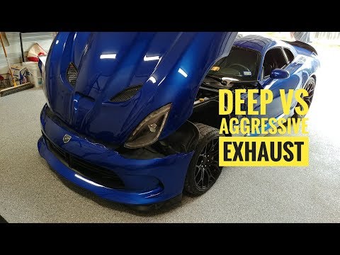 Corsa vs Belanger Exhaust | Dodge Viper SRT