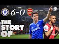 ⏪ CHELSEA 6-0 ARSENAL | 2013/14 | Premier League | The Story of...