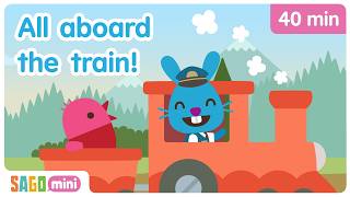 All aboard for adventure! | Sago Mini World | Play Along Video for Kids