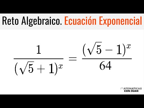 ¿SABES RESOLVER ESTA ECUACIÓN CON EXPONENTES? Reto de álgebra básica