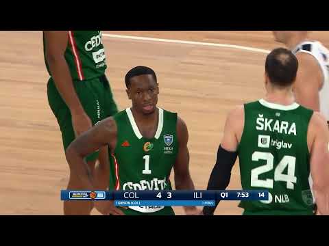 AdmiralBet ABA League 2025/26, Round 9 match: Cedevita Olimpija – Perspektiva Ilirija (7.12.2025)