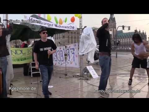 Kilez More feat. DJ Kaito - PEACE | FRIEDEN | МИР | PAZ LIVE @ 100. Mahnwache Hamburg