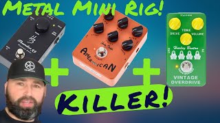 Video thumbnail for HARLEY BENTON MINI RIG,THUNDER 99 AND AMERICAN TRUE TONE BOOSTED Bargain Metal Mini Rig? by Ninecore Neil