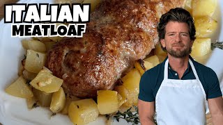 Download lagu How to Make the Juiciest Italian Meatloaf (Polpettone & Potatoes) mp3
