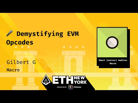 🎤 Demystifying EVM Opcodes