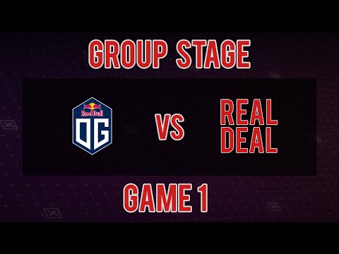 [DreamLeague S11 Qualifier] OG vs Real Deal - Game 1 - Group Stage Decider Match