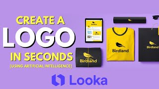 Create a Logo in Seconds using AI!  Check out Looka.com