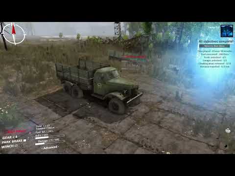 Spintires Chernobyl: WORLD RECORD SPEEDRUN (I think)