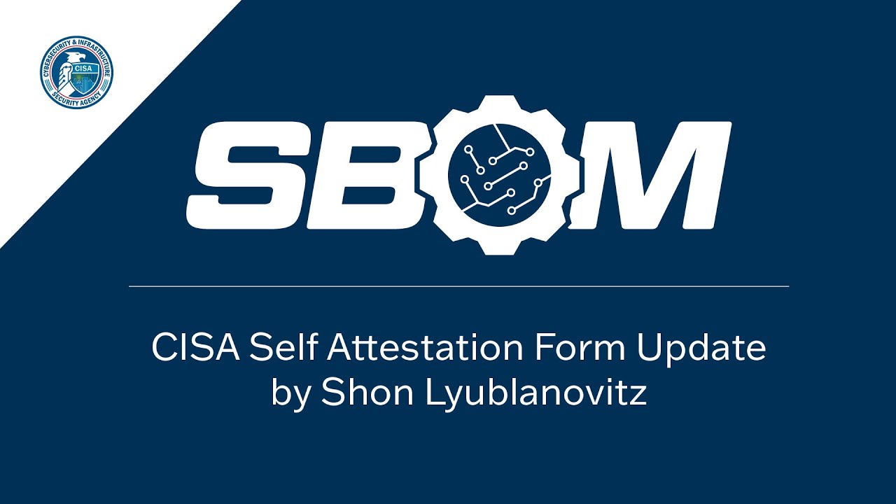 CISA Self Attestation Form Update by Shon Lyublanovitz