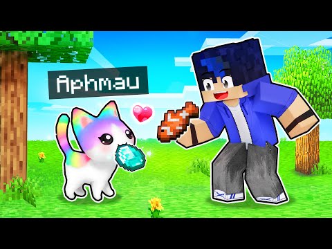 My SECRET Cute Kitten PRANK In Minecraft!