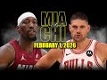 Miami Heat Vs Chicago Bulls Full Game Highlights February 1 2026 NBA Season