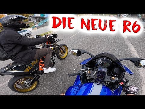 Finally, a supersports bike again! | Yamaha R6 2020 test ride