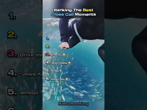 Ranking The Best Close Call Moments #Unexpected #funnyfails #shorts